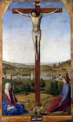 欧洲12-19世纪油画一_ANTONELLO da Messina - Crucifixion